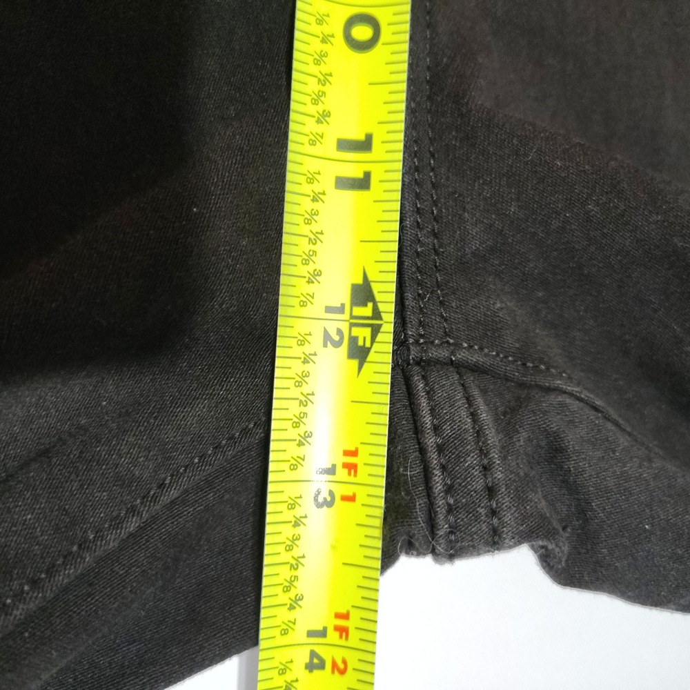 No Boundaries Black Denim Jeans Women's Size 15‎ Straight Leg Mid Rise - Picture 9 of 9